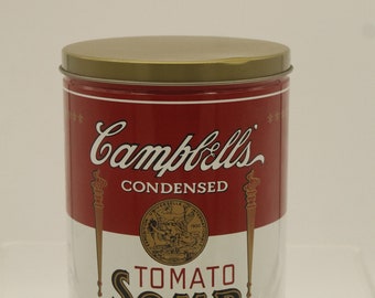 Vintage Campbell's Tomato Soup 1996 Tin Canister (S325)