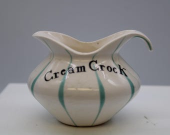 Vintage Holt Howard 1958 Pixieware Cream Crock (S4518)