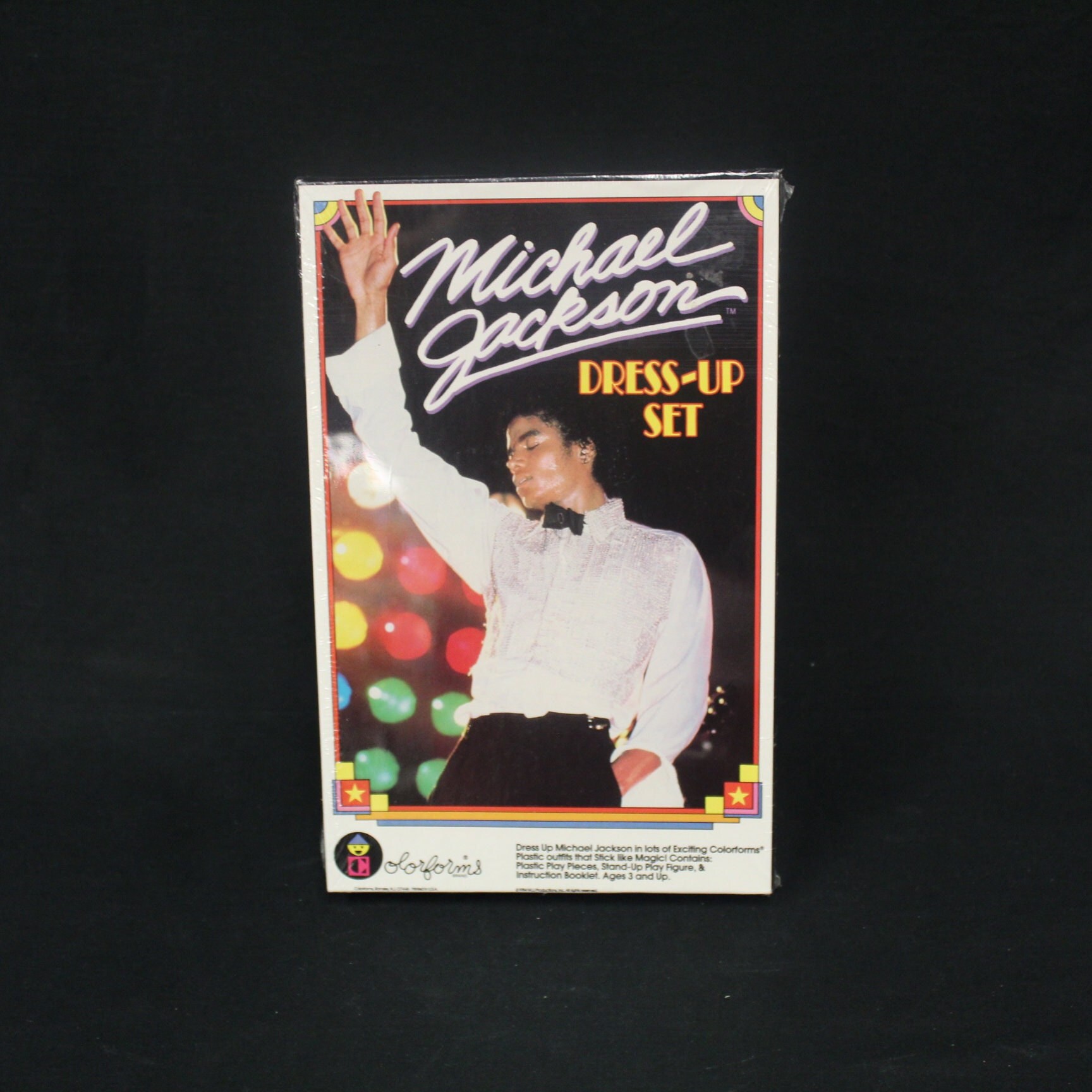 Vintage Michael Jackson Colorform Dress Up Set Unopened