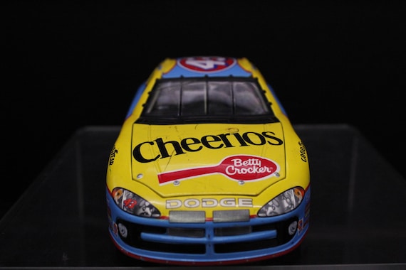 Vintage Nascar Jeff Green Cheerios #43 Advertising Petty Action