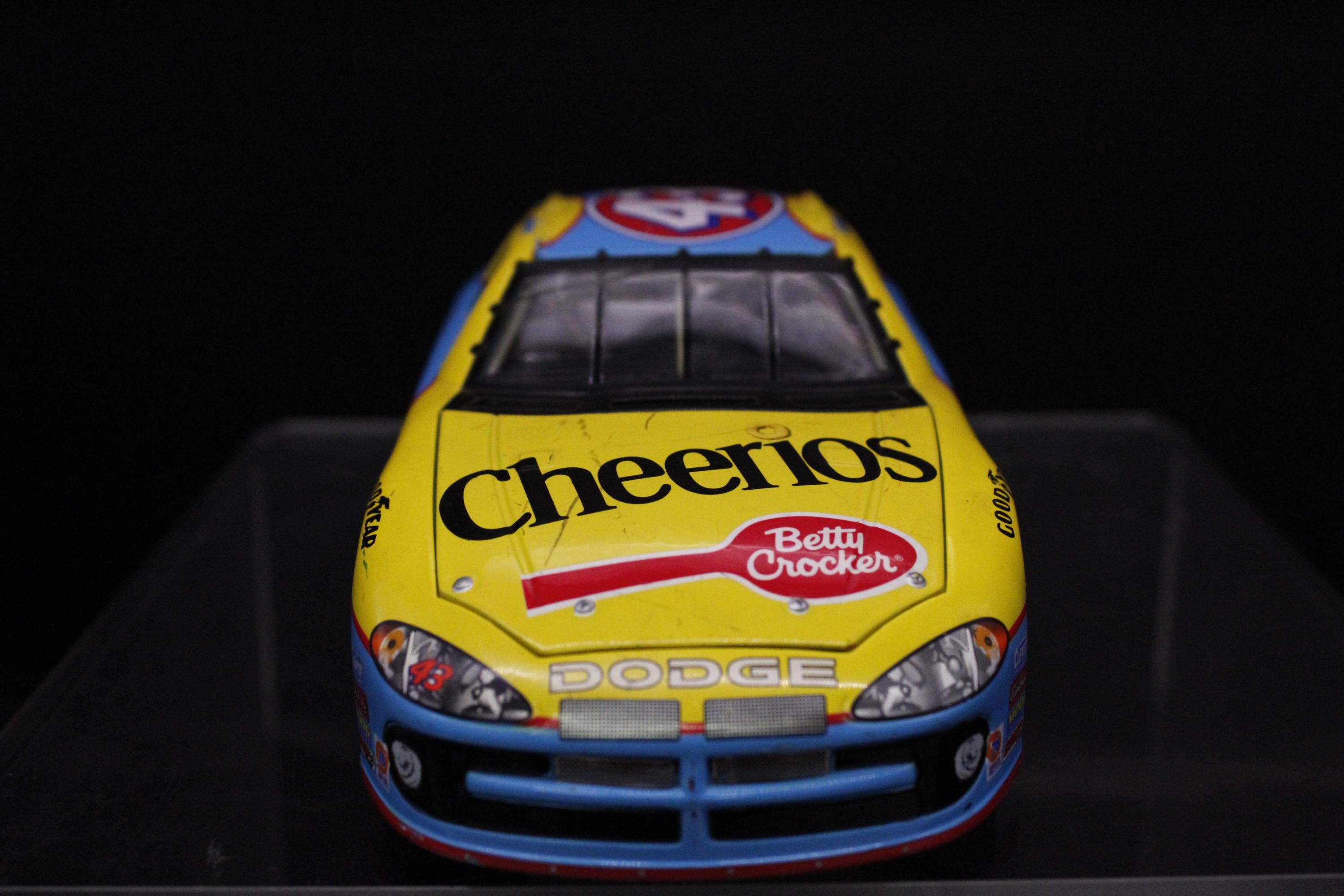 Vintage Nascar Jeff Green Cheerios #43 Advertising Petty Action