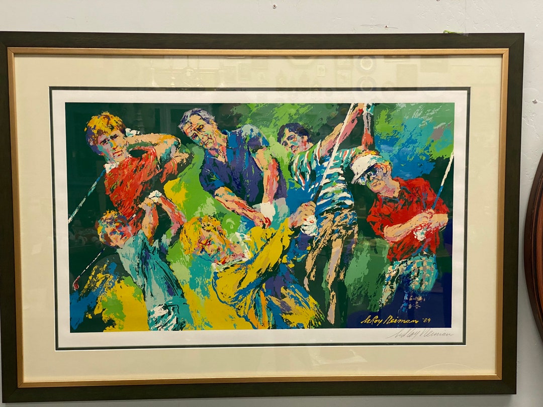 ち*6様 Leroy Neiman オーガスタ ゴルフ シルクスクリーン il_1080xN.3794439419_6x09.jpg