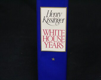 Vintage Kissinger 1979 White House Years Hardcover Book (V3281