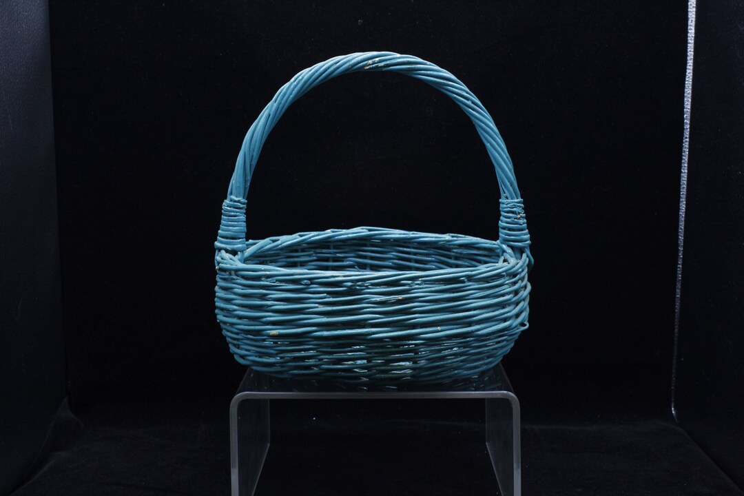 【 think of things】CIRCLE BASKET GREEN 650409 - WeaveWear™ Oval Basket 9