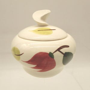 Vintage Blue Ridge Art Deco Sugar Bowl & Lid (V10163)