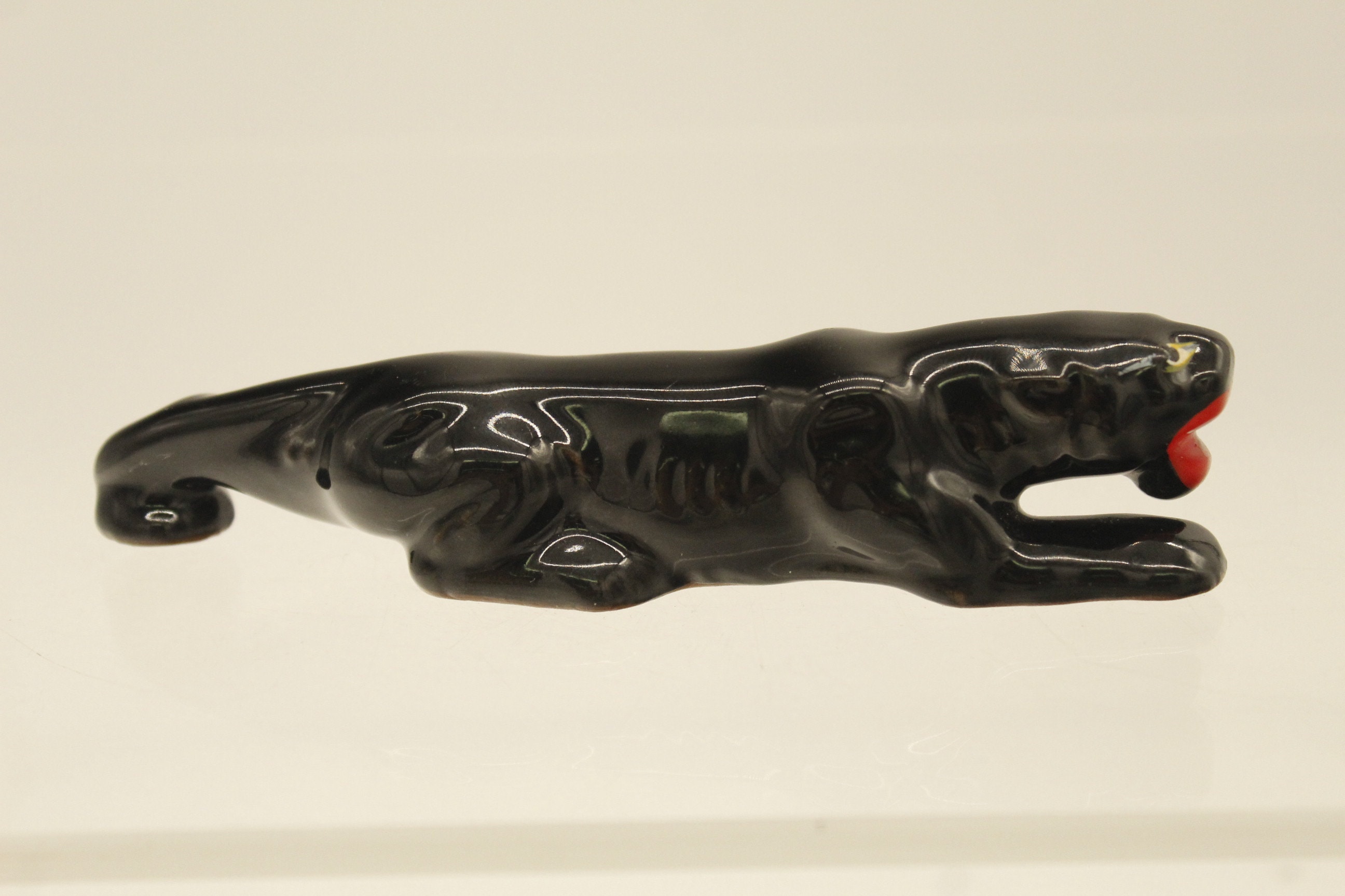 Vintage Black Panther Red Mouth Small Japan Ceramics (V9729) - Etsy