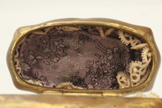 Vintage Antique Art Noureav Jewelry Rose Casket w… - image 8