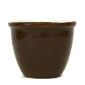 Vintage Large Brown Hall Custard Dish (E3282)