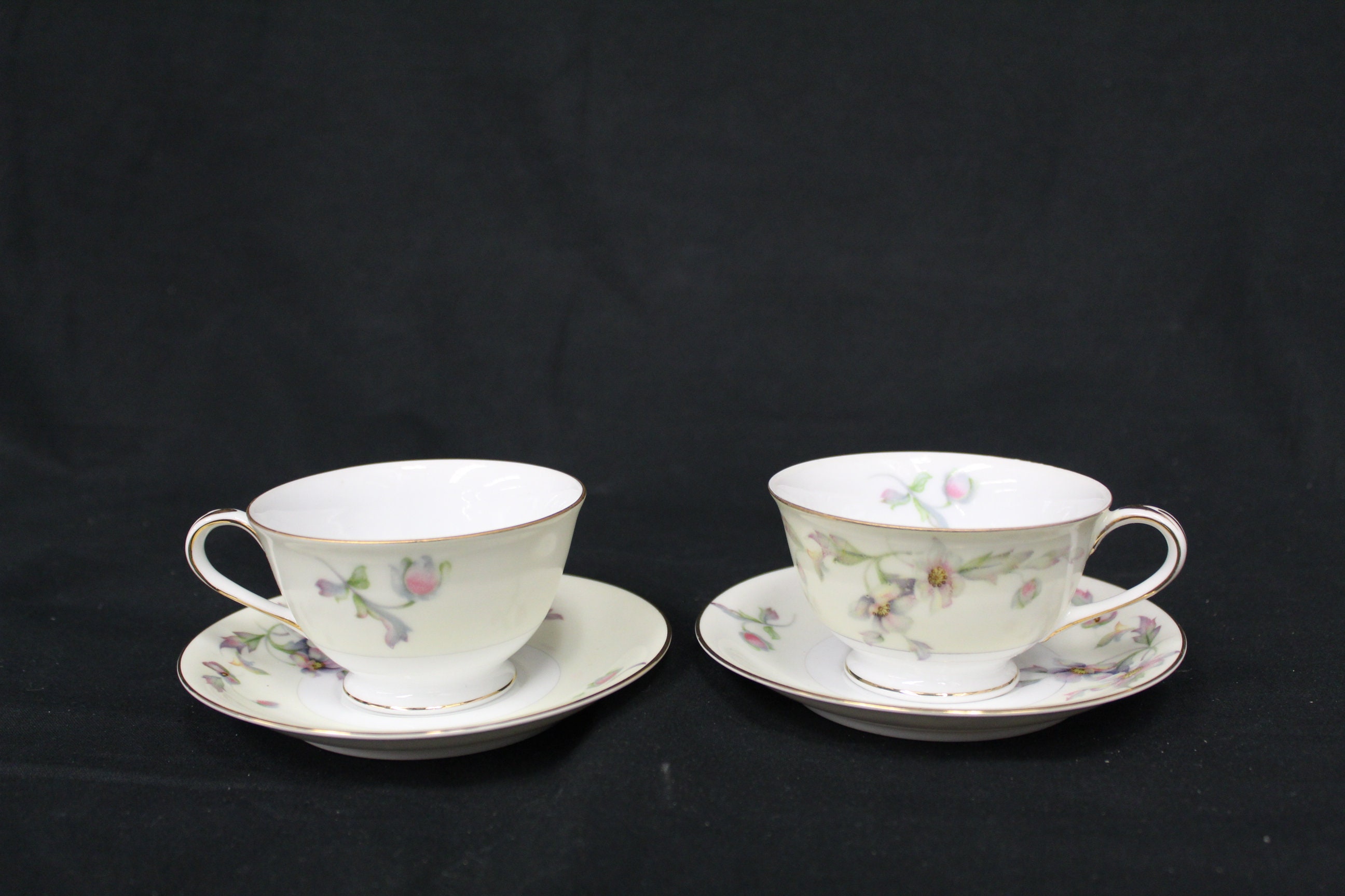 Vintage Silver Poppy Occupied Japan Cup & Saucer by