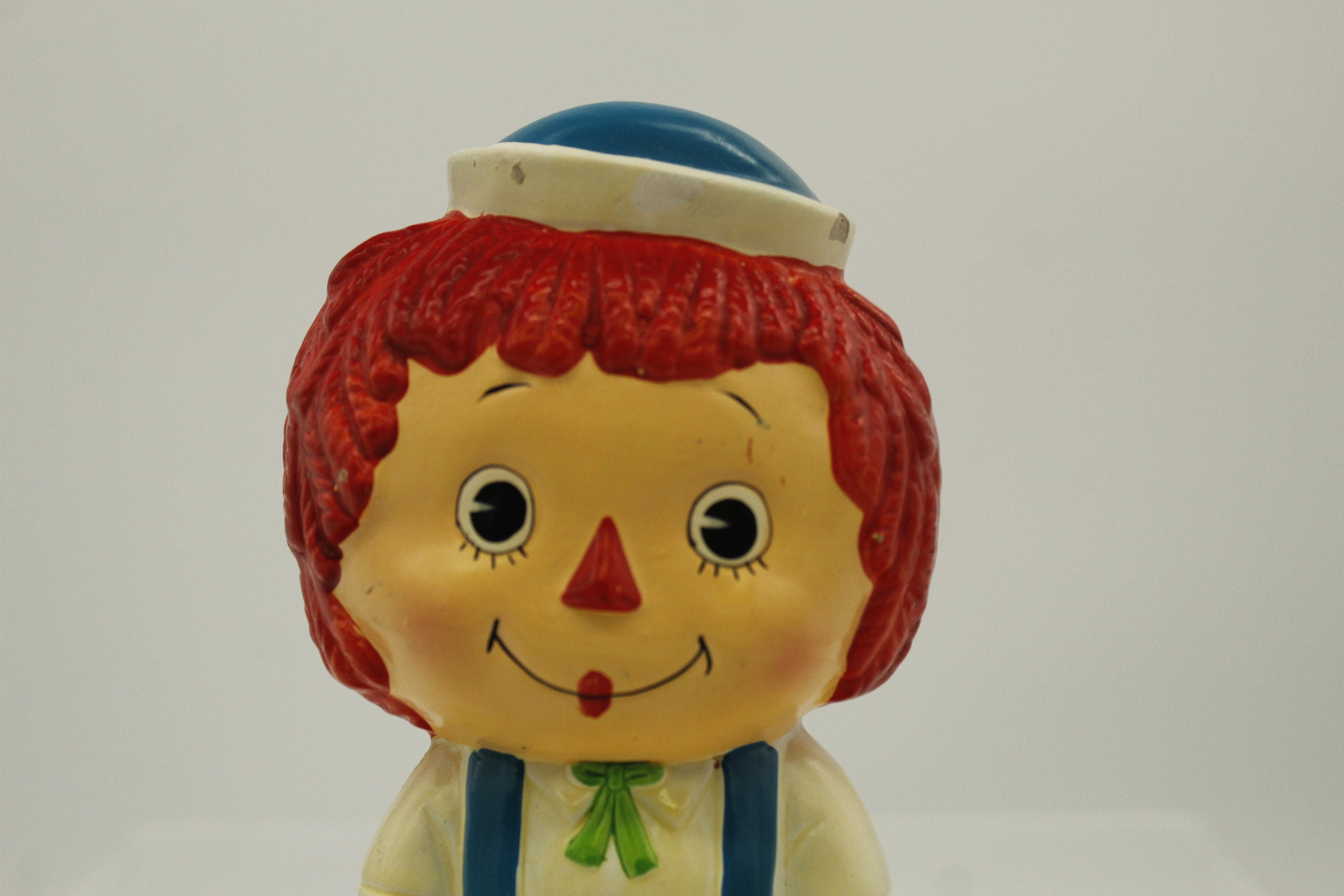 Piggy Bank Skyblock Raggedy Ann Piggy Bank Vintage 1974