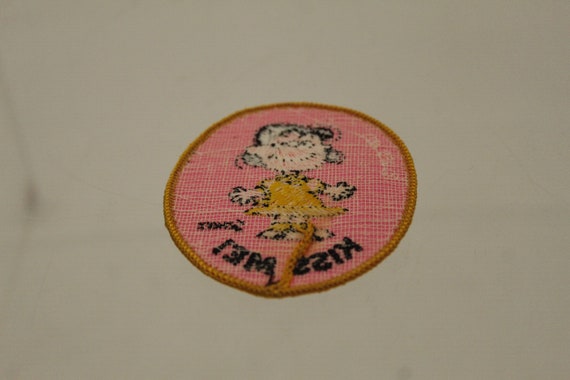 Vintage Peanuts Lucy Pink Sew on Patches (V10500) - image 3