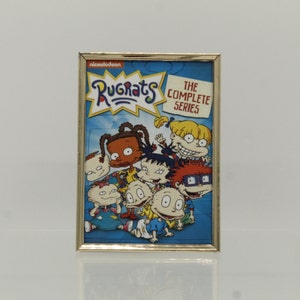 Vintage Goldtone Frame 5x7 of Rugrats (V9273)