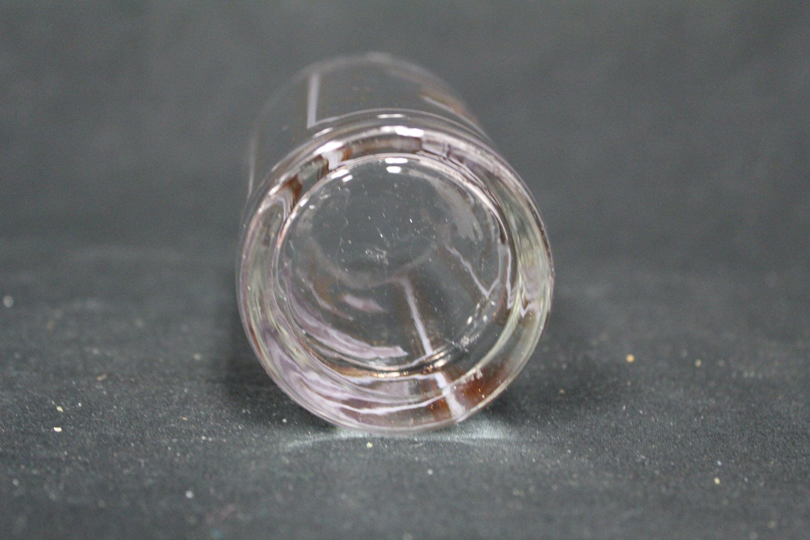 Vintage US Air Force Academy Gold Accents on Clear Glass (V2815