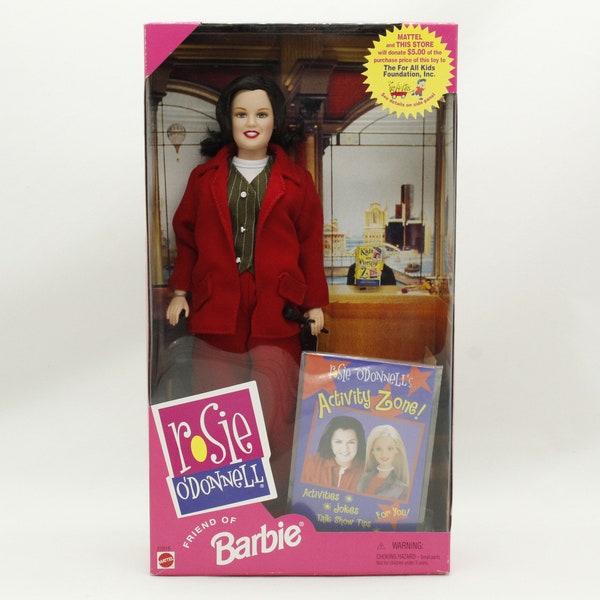 Vintage Barbie Rosie O Donnell Doll in 1999 Original Box (V1958)