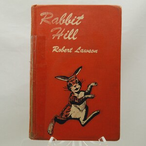 Vintage Rabbit Hill 1963 School Discard Book Tenth Printing (V8301)