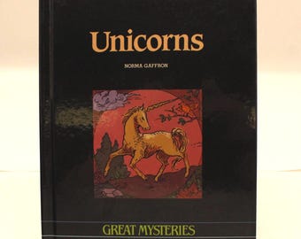 Vintage Unicorns Opposing Viewpoints 1989 Hardcover Book with Jacket (S3077)