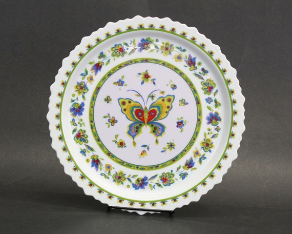 Vintage One World Sango 'Cho Cho San' Butterfly Dinner Plate (E13578)