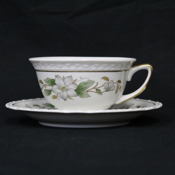 Vintage Royal Jackson 'Arlington' Dogwood Blossom Cup & Saucer (V344)