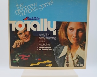 Vintage Aladdins 1974 Totally Board Game with Pieces in Box Unopened (S4510)