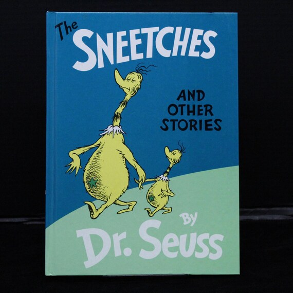 Vintage Dr. Seuss Sneetches and Other Stories Hardcover Book