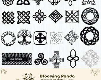 Celtic Knot Svg Bundle, Celtic Knot Svg, celtic svg, Celtic Clipart, Nordic Svg, Celtic Knot Vector, Celtic Knot Silhouette, Cut Files,