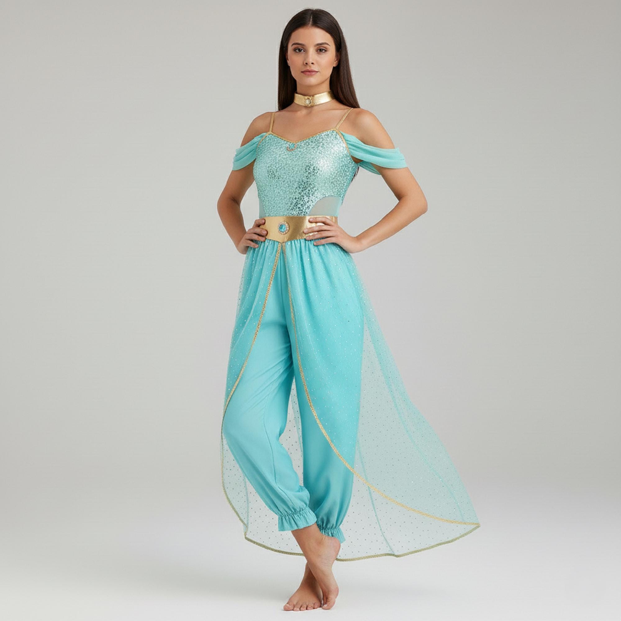 arabian princess fancy dress Festival Arabian Princess Costumes Women Indian Dance Dress Embroidery  Costume Hanfu Blue Party Cosplay Fancy Outfit Only Veil XL : Amazon.com.au:  Toys & Games
