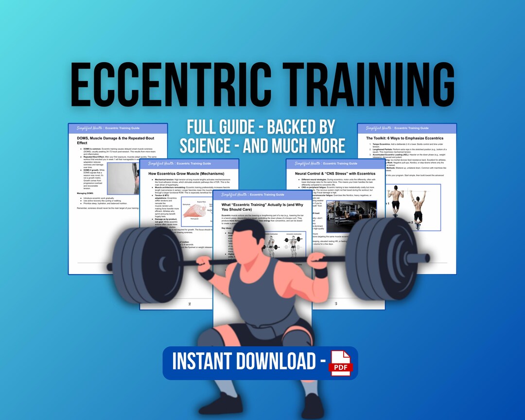 Eccentric Training Guide | Build Muscle Faster With Science-based ...