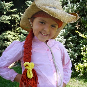 Jessie Toystory Crochet Hat Wig Pattern PDF