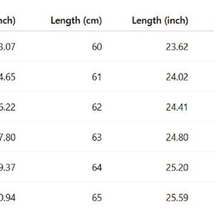 May include: A white chart with black text detailing clothing measurements. The chart includes sizes from Asian S to XXXL, with bust measurements in centimeters and inches, length in centimeters and inches, shoulder in centimeters and inches, and sleeve length in centimeters.