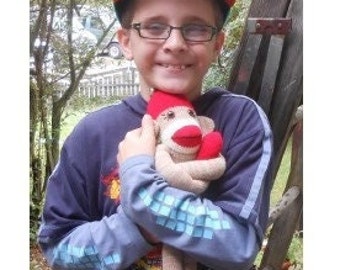 Mr Jingles Monkey~ voor standaard breimachine