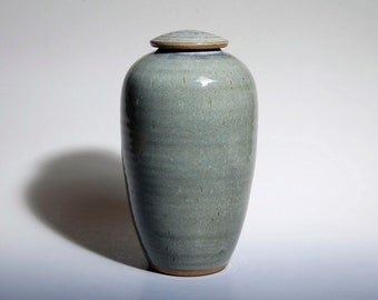 Slate Blue Vase Etsy