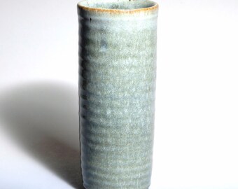 Slate Blue Vase Etsy