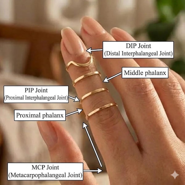 Adjustable Splint Ring, Handmade Finger Support for Arthritis, EDS & Hypermobility