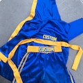 Custom Name Boxing Set Robe Shorts for Kids Baby Halloween Costumes Cosplay Gift product logo