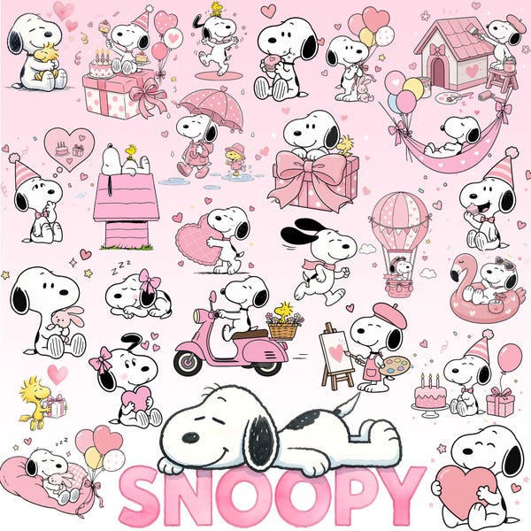 Snoopy aesthetic - Etsy México