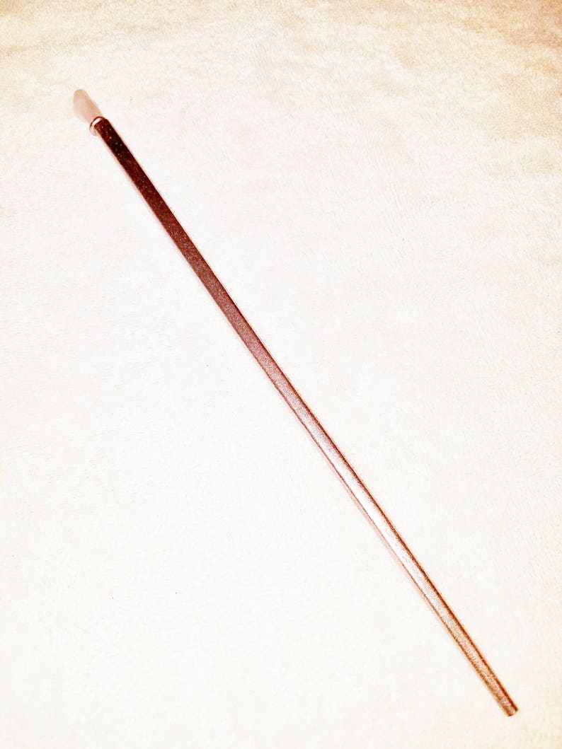 CoSPLaY ~Wood ~ Stone ~ Sparkles ~ Girl~ PiNK CRySTaL *Magic Wand* OOAK Witch Wizard SPeLLS