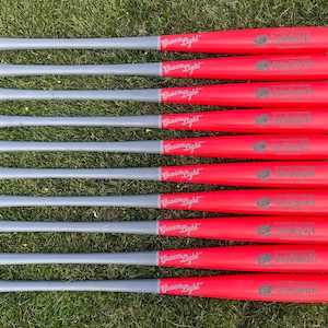 Basebollträ i trä, specialdesignade – full storlek 86 cm (endast för visning). Fira prestationer, gåvor till seniorer etc.