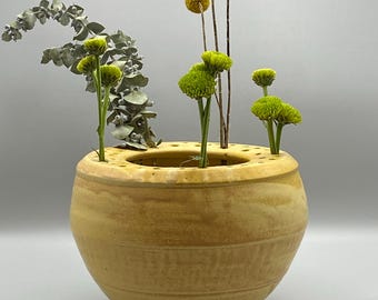 flower and feather vase