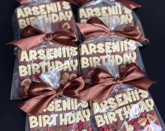 Mini Chocolate Bar-Personalized Chocolate-Birthday Gift-Gift for Friends