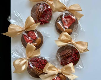 Chocolate Medallions Gift – Handmade Wedding & Party Favors | Gift for quests