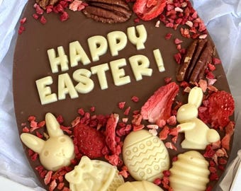 Easter Chocolate Egg- Handmade Artisan Easter Gift