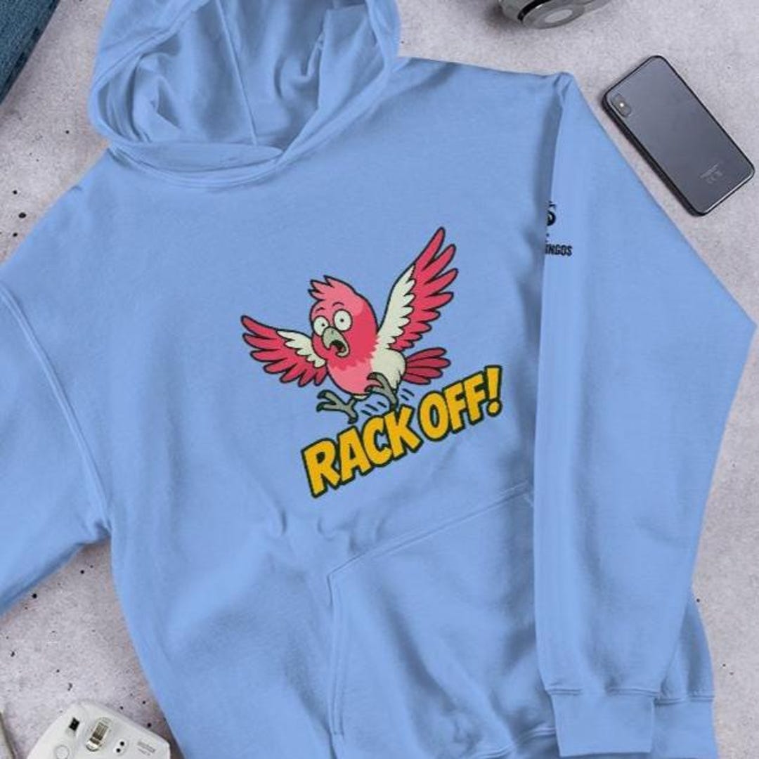 Rack Off! - Aussie Slang Unisex Hoodie, Fun Australian Sayings, Expat ...