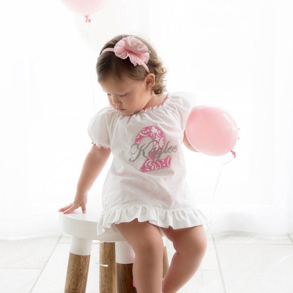 2nd Birthday Outfit Girl 2nd Birthday Outfit 2nd Birthday Girl Outfit 2nd Birthday Dress Birthday Girl Dress Personalized Birthday Dress