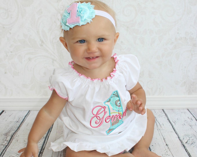 First Birthday Outfit Girl Baby Girl 1st Birthday Outfit 1st Etsy