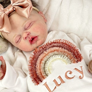 Rainbow baby going home outfit best sale