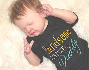 Newborn Baby Boy Clothes Gender Revile, It's a Boy, Daddy's boy, Dad to be Preemie Boy Clothes,New Dad Gift Father's Day Gift  Baby Boy Gift