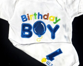 First Birthday Boy Outfit Baby Boy Clothes Cake Smash Cake Outfit Baby Boys 1st Birthday (look at the back)