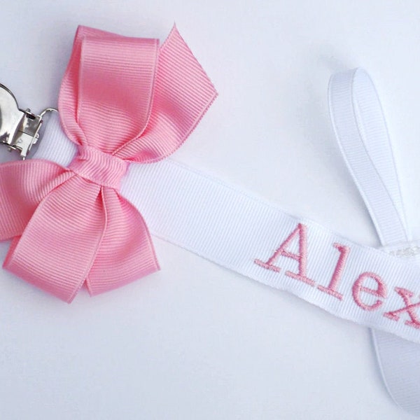 Monogram Pacifier Etsy