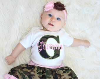 cute camo baby girl clothes
