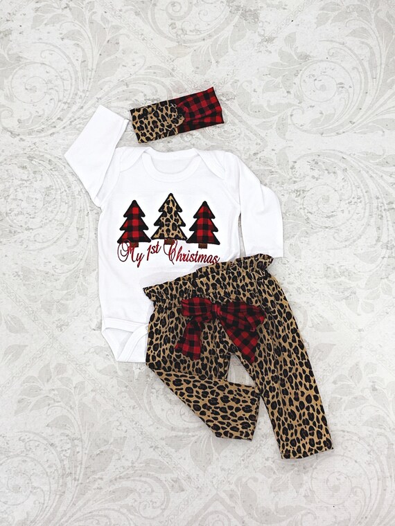 Cheetah christmas online pajamas